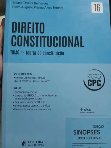 Sinopses Teoria da constituição