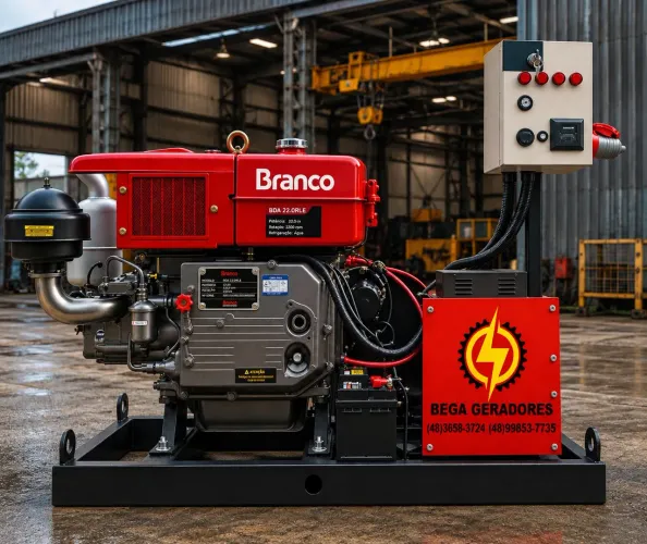 Gerador de Energia 12 a 22 Kva