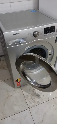 Lava e Seca Samsung Prata 12 Programas de Lavagem Água Quente
