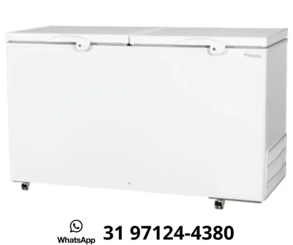 Freezer Horizontal 2 Tampas 503 Litros Fricon