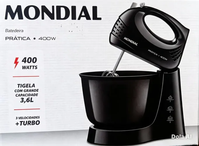 Batedeira Mondial. Nova zerada de fábrica