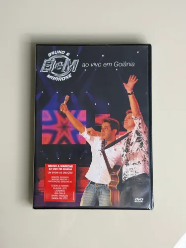 Dvd Bruno e Marrone - Novo, Lacrado