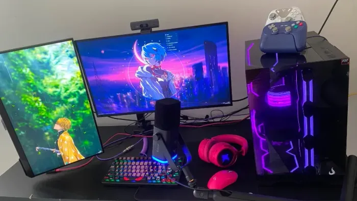 PC Gamer Completo High-End Ryzen 7 9800X3D + RTX 5070 + Monitor OLED