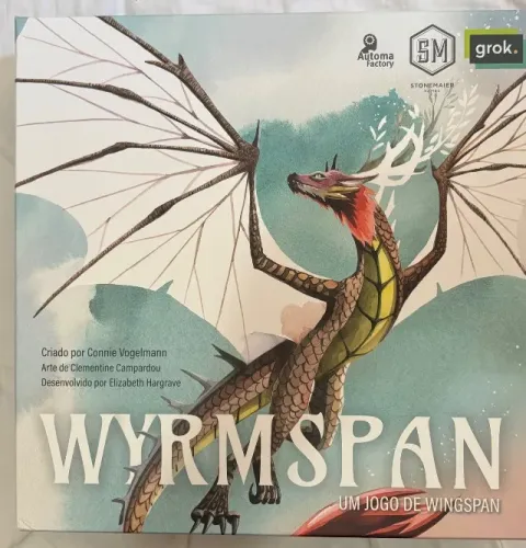 Board Game Wyrmspan - Jogo de Tabuleiro de Dragões