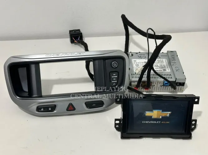 Multimídia Chevrolet Spin 2013 até 2018 GPS Apple CarPlay
