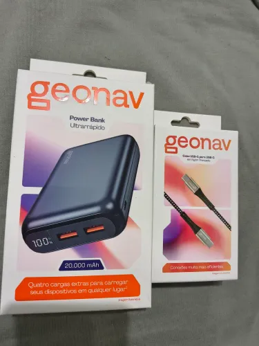 Power Bank Ultrarrápido Geonav