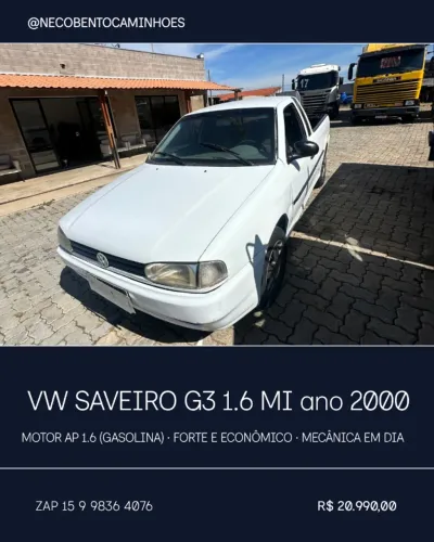 Volkswagen Saveiro CL 1.6 MI / CL/ C 1.6 2000