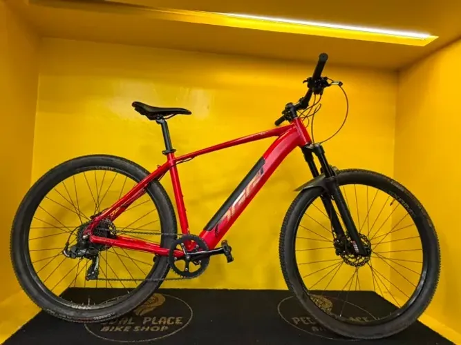 Bicicleta Elétrica Oggi BW 8.0 - tam 19 - Freios Hidráulicos  