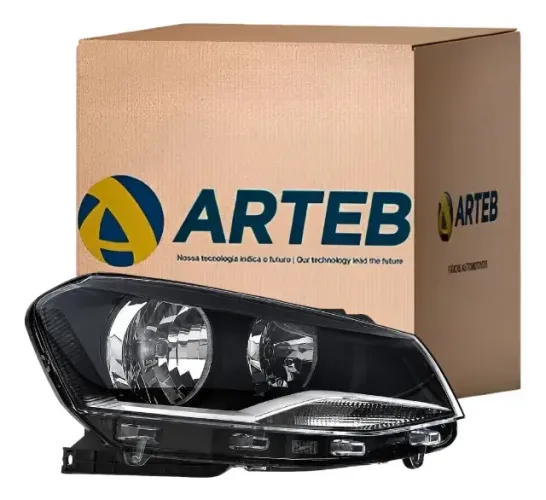 Farol Gol Voyage Saveiro G6 2013-2016 Lado Direito Foco Duplo ARTEB Original