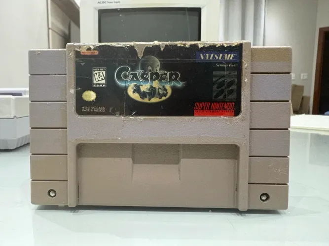 Gasparzinho super Nintendo cartucho raro