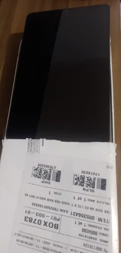 Tablet novo na caixa 