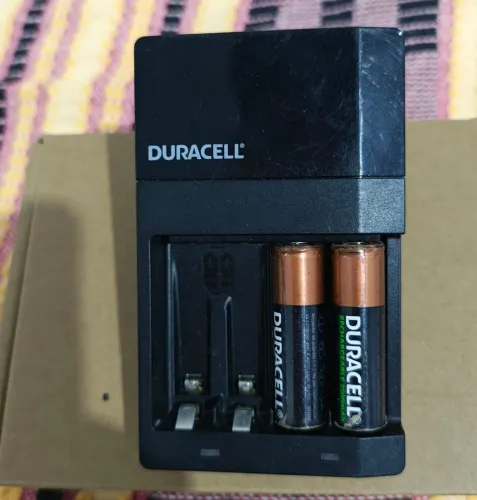 Pilhas Duracell recarregável