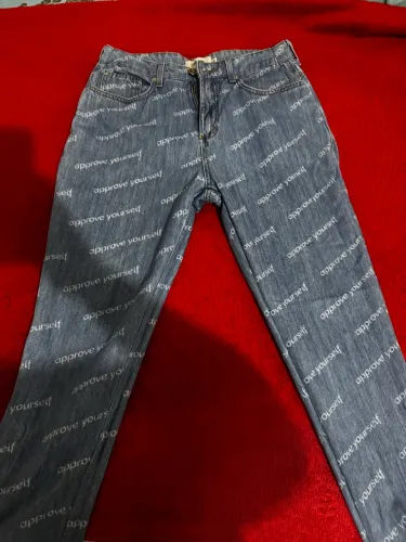 Calça wide leg