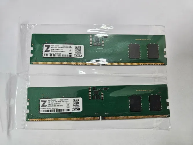 Memórias DDR5 UDIMM de 8GB 5600mhz (02 unidades)