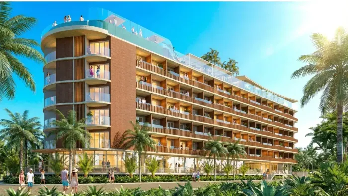 TAMANDARÉ - PRAIA DE CAMPAS - Studio 20 m² lazer completo frente mar