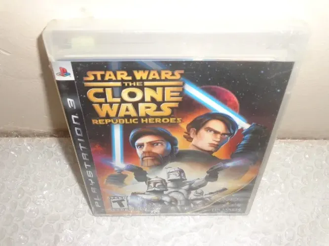Star Wars The Clone Wars Republic Heroes - Ps3 - Lacrado De Fábrica