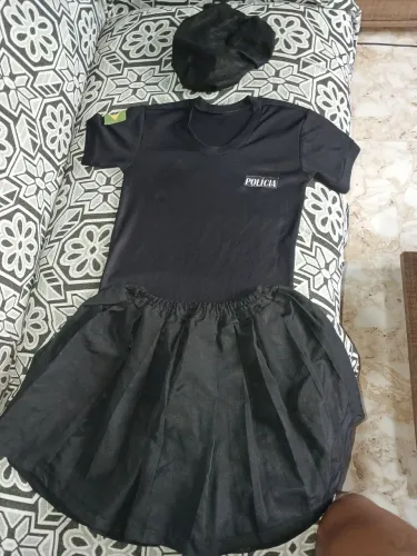 Fantasia de policial menina