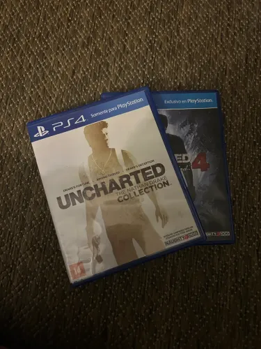 Coleção Uncharted + the last of Us