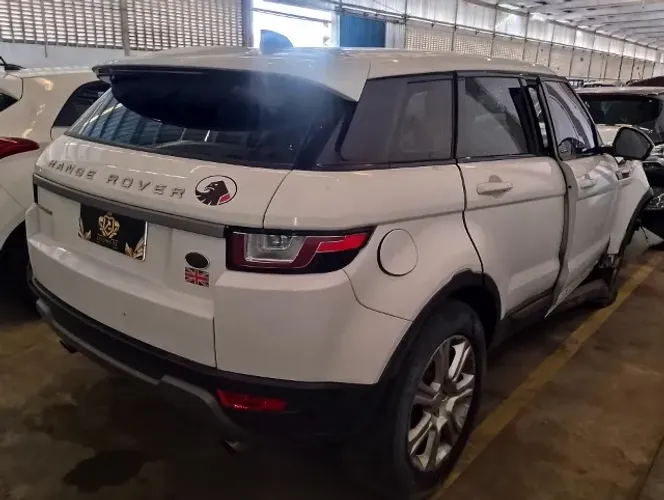 Sucata RANGE ROVER EVOQUE 2.0 16V - Peças Usada, MOTOR, CAMBIO, PORTAS