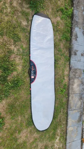 Capa de surf Longboard Todd Sports 9'6" ? Prata/Preta