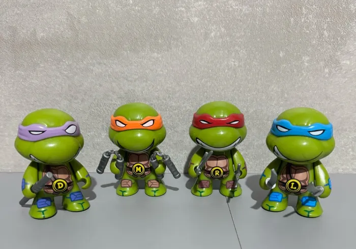 Bonecos colecionáveis tartarugas ninja