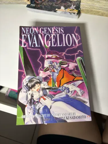 Evangelion mangá edição especial volumes 3 em 1 versão língua inglesa