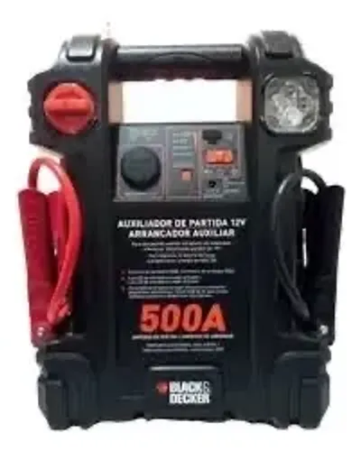 Black+ Decker auxiliar de partida 12v inflador/compressor
