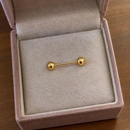Piercing de ouro 18k