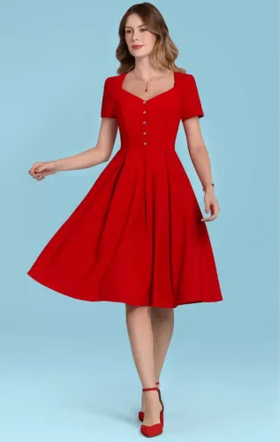 Vestido Mídi Sonhos de Louisa