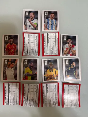 KIT 14 - FIGURINHA COCA COLA - COPA 2026