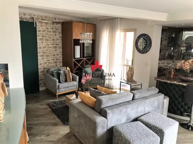 Apartamento 3 Suítes, 5 vagas, Alto Padrão no Anália Franco - Condomínio Rômulo e Remo