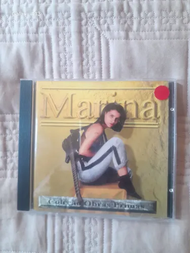 CD Marina, Coleção Obras Primas, com Capa/Encarte, Ótimo Estado.