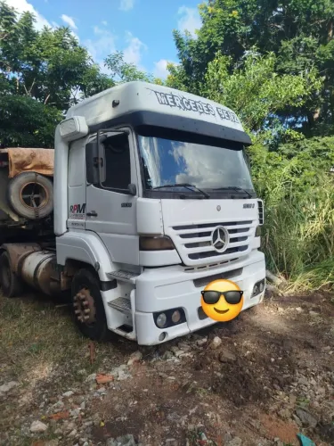 CONJUNTO CARRETA CAÇAMBA IDEROL 1995 + CAVALO MERCEDES 2002 