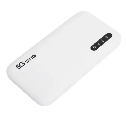 Modem Roteador hotspot Portátil 5G, wifi 6, Chip Sim Card, bateria 6100mAh