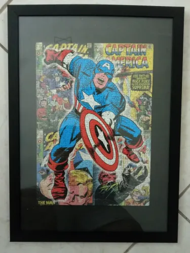 Quadros Heróis da Marvel 