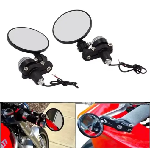 Espelho Retrovisor Coffe Racer