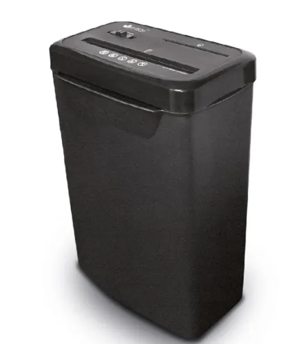 Fragmentadora de papel 8 folhas em partículas / CD / Cartão com cesto 110v C800 App-tech C