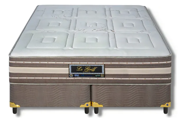 Cama Box Queen Lê Griff Molas Pocket Sankonfort PRONTA ENTREGA 