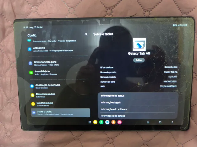 Tablet Samsung Galaxy A8
