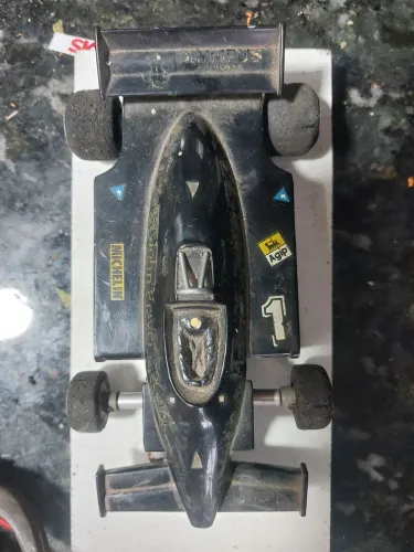 Carro autorama Lotus Ayrton Senna 100% original 
