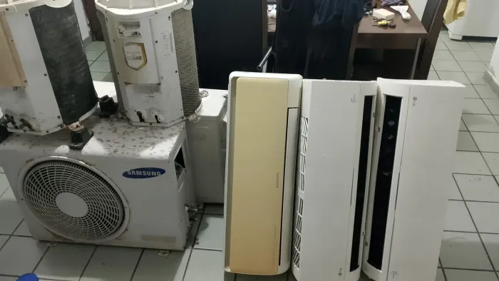 Ar condicionado. Tudo por R$ 600