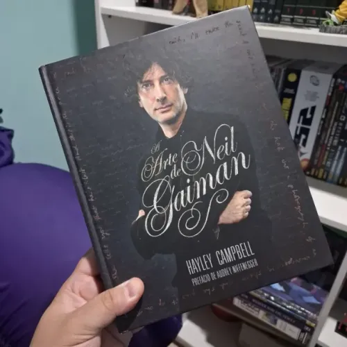 Livro A Arte de Neil Gaiman