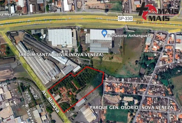 Terreno Área à venda no Bairro Matão Sumaré