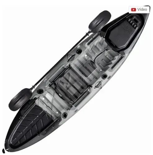 Caiaque BARRACUDA cinza c/ preto