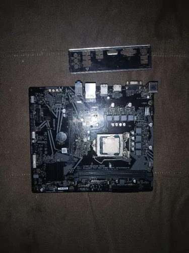 Placa mãe h510 + i5 10400