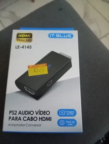 PS2 para vídeo para cabo HDMI
