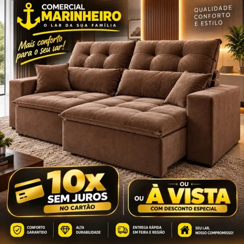 SOFÁ RETRATIL VARIOS MODELOS. FAZEMOS ENTREGA