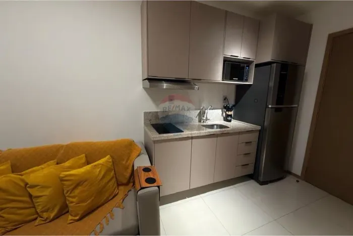 Studio no House Pituba com infraestrutura completa, rooftop com piscina e excelente locali