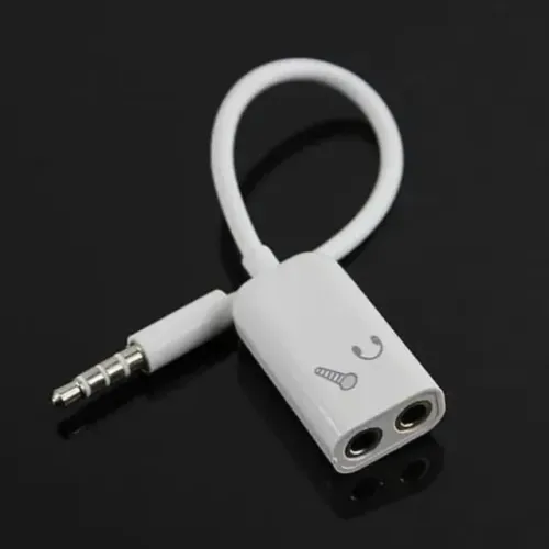 Cabo Adaptador P2 Para Fone e Microfone _ EL115