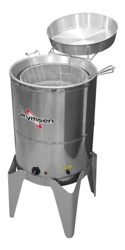 Fritadeira Elétrica Profissional 220w ( Inox Água E Óleo 24 Litros )